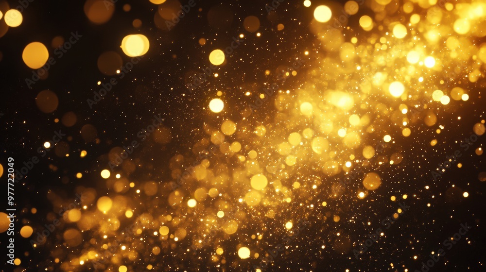 Gold Fireworks Background. Sparkling Gold Fireworks in Space Symbolizing Celebration Gold Fireworks Background. Sparkling Gold Fireworks in Space Symbolizing Celebration