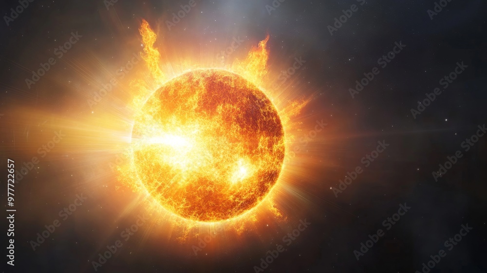 Solar prominence, space phenomenon, radiant spectacle. Solar prominence, space phenomenon, radiant spectacle.