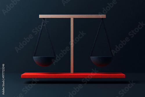 Digital balance showing inflation rates on one side and economic policy on the other, stabilizing the market, inflation balance, policy intervention