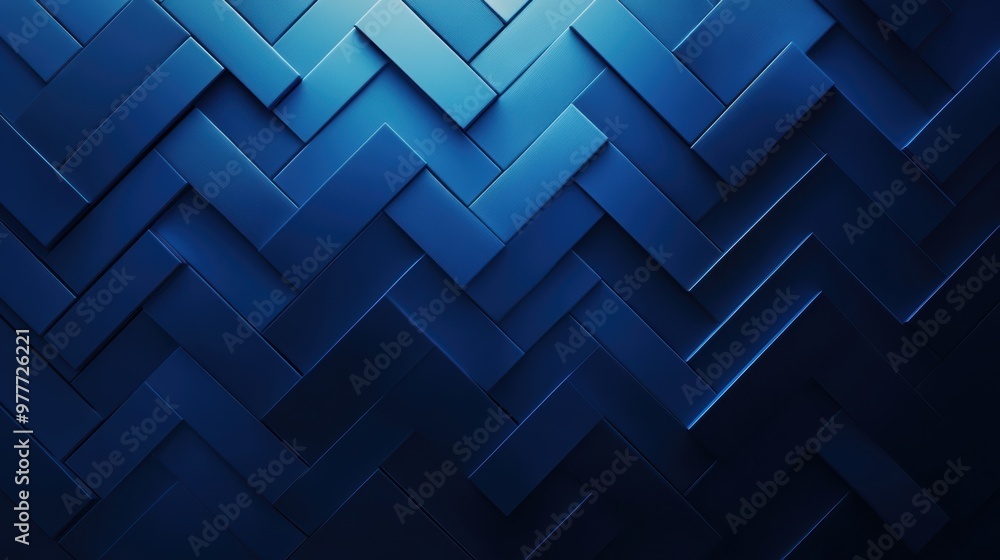 A visually striking blue abstract pattern with interlocking geometric shapes, perfect for backgrounds and creative designs. A visually striking blue abstract pattern with interlocking geometric shapes, perfect for backgrounds and creative designs.