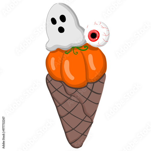 Ice cream Halloween 