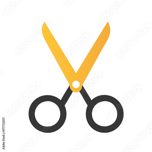 Scissors vector icon 