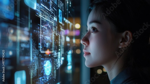 Next-generation holographic communication device, 3D video call, 50 keywords
