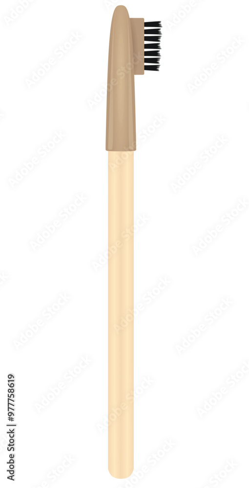 Eyeliner brush pen. vector illustration Eyeliner brush pen. vector illustration
