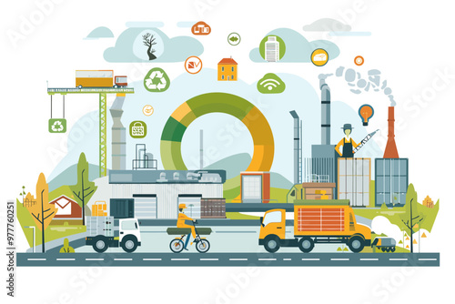 Comprehensive Life Cycle Assessment Process with Resource Management and Sustainability