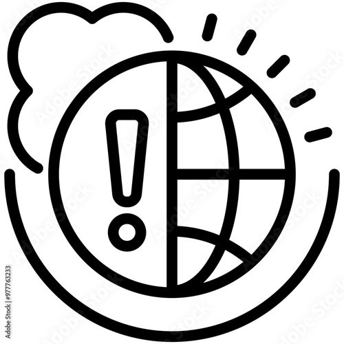 Climate Change Icon