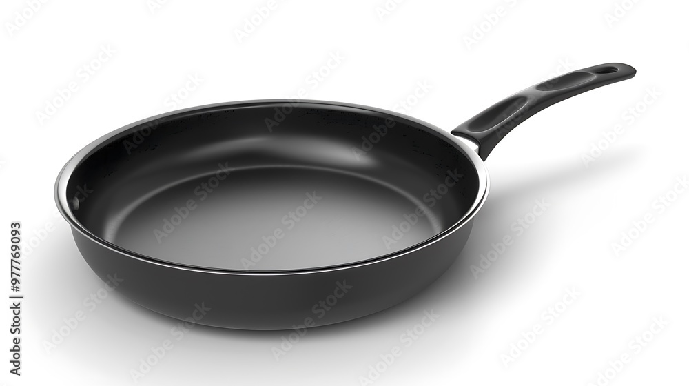 frying pan isolated on white background frying pan isolated on white background