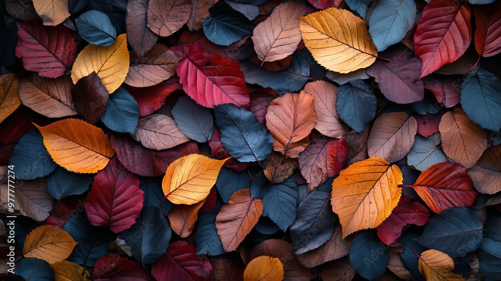autumn fallen leaves background , top view, delicate colors 3D
autumn fallen leaves background , top view, delicate colors 3D