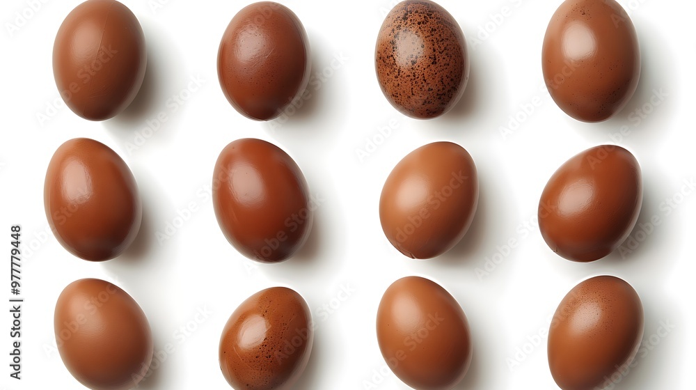 easter eggs isolated on white easter eggs isolated on white