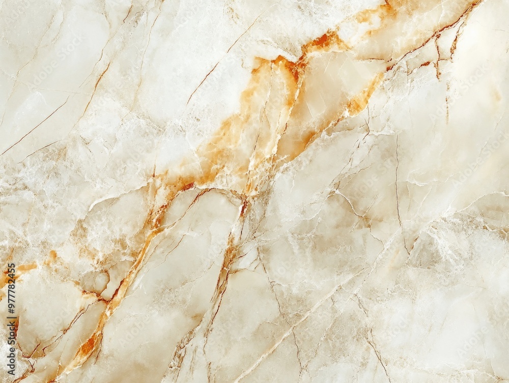 Fototapeta premium Aesthetic Marble Countertop with Veins