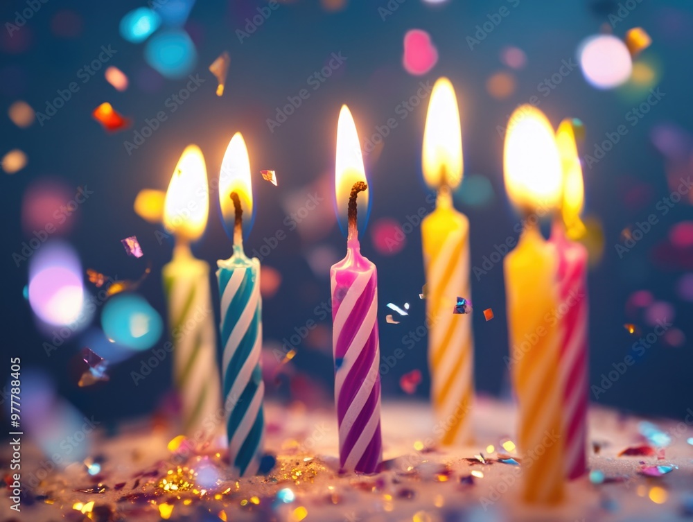 Colorful Birthday Party Celebration Colorful Birthday Party Celebration