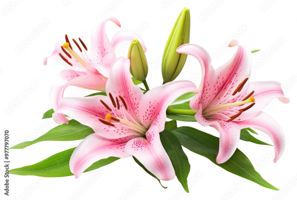 Obraz premium PNG Flower plant lily inflorescence.