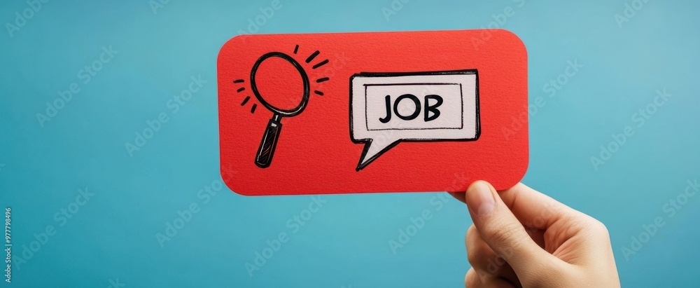 The Job Search Concept Visual The Job Search Concept Visual