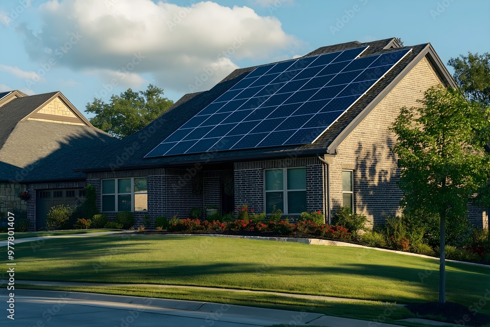 Modern Solar Panels Installed On A Austin Texas Home, Solar Photography, Solar Powered Clean Energy, Sustainable Resources, Electricity Source, Austin Texas Solar Installation Modern Solar Panels Installed On A Austin Texas Home, Solar Photography, Solar Powered Clean Energy, Sustainable Resources, Electricity Source, Austin Texas Solar Installation