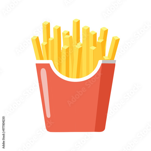 Bucket of Crispy French Fries