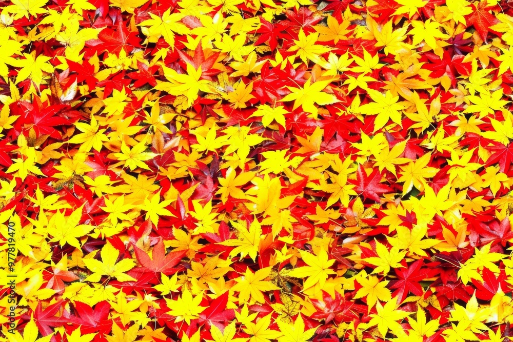 A repeating texture of leafes A repeating texture of leafes