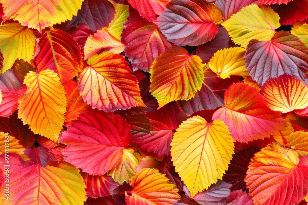 A repeating texture of leafes A repeating texture of leafes