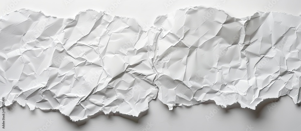 Fototapeta premium White texture of Japanese paper. Copy space image. Place for adding text and design