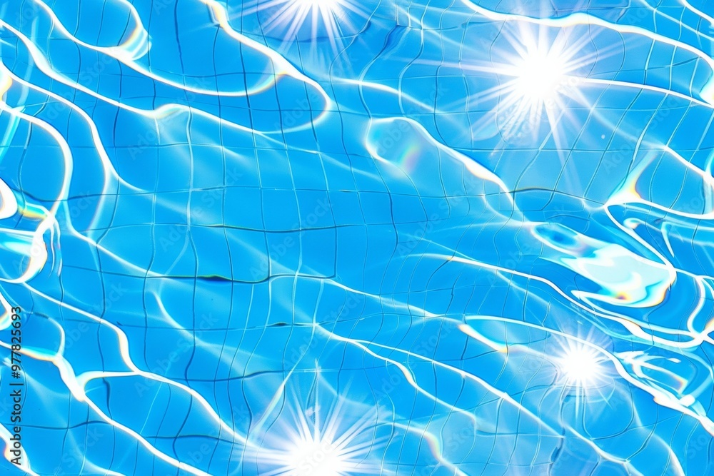Fototapeta premium A repeating texture of water