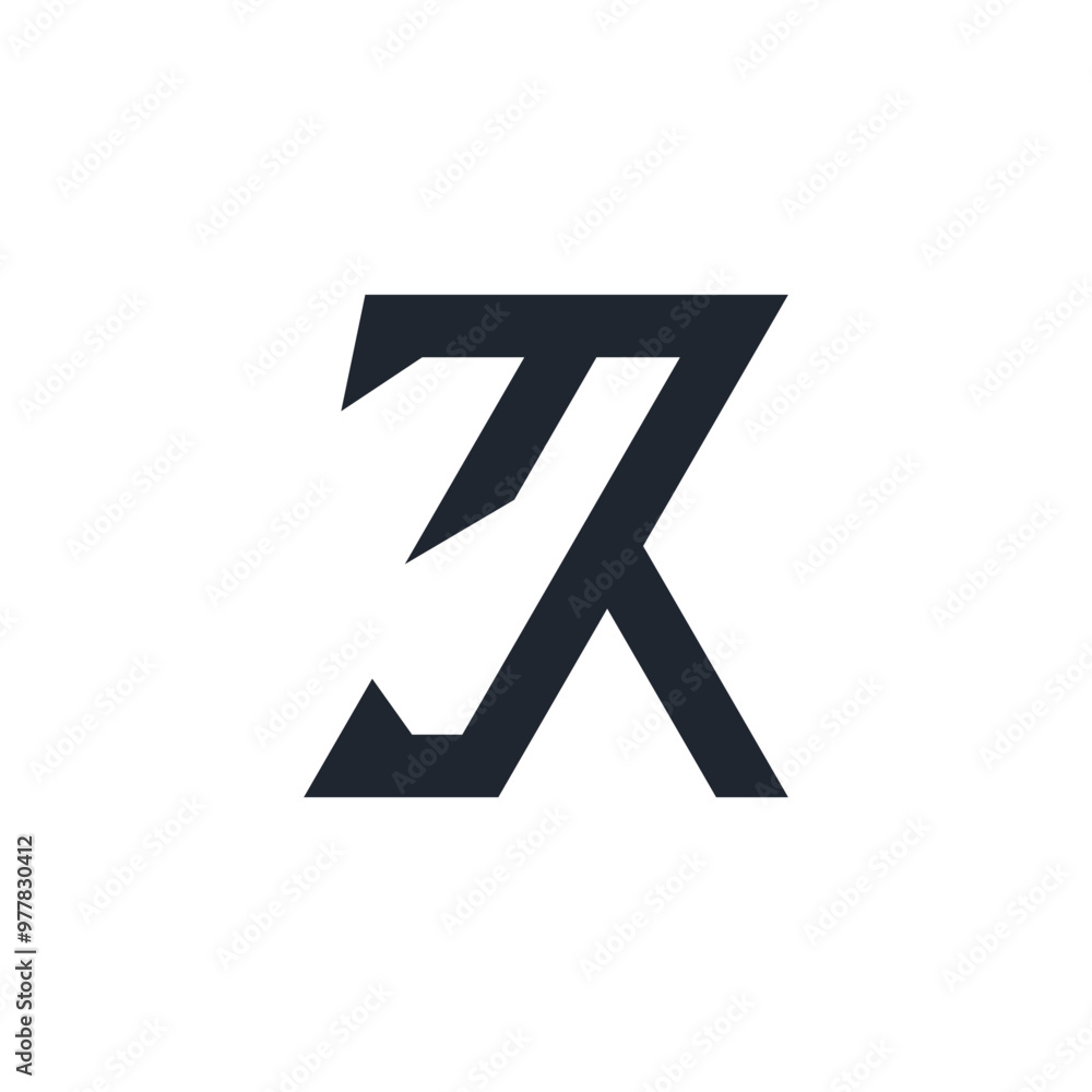 Letter K design idea with modern concept for business Letter K design idea with modern concept for business