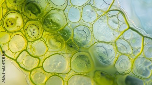 Microscopic View of Plant Cells: A Detailed Look at Nature's Building Blocks