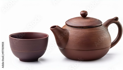 Dark Brown Tea Set