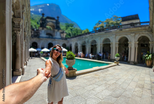 Obraz na płótnie Lage Park in Rio de Janeiro