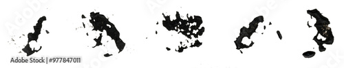 Backgroundless artistic brushes in high quality with texture. see more on our profile,  handmade