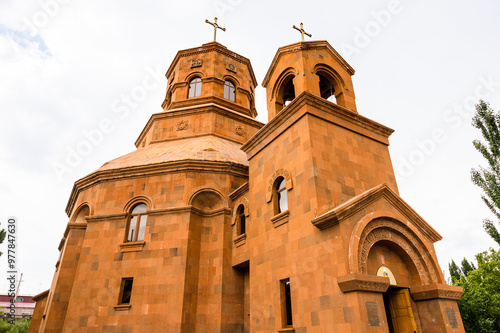 edifice of Cathedral of the Holy Martyrs in Gyumri photo