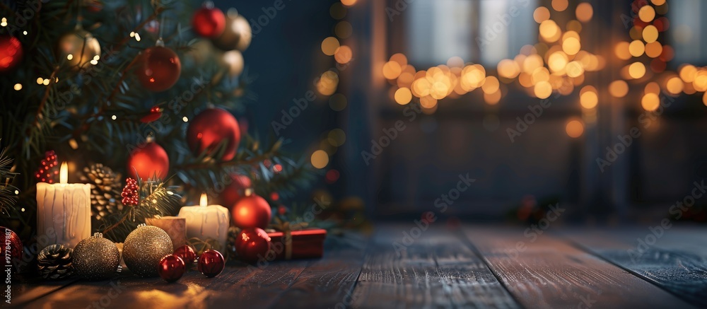 Wishing you a Merry Christmas and a happy New Year. Copy space image. Place for adding text and design Wishing you a Merry Christmas and a happy New Year. Copy space image. Place for adding text and design
