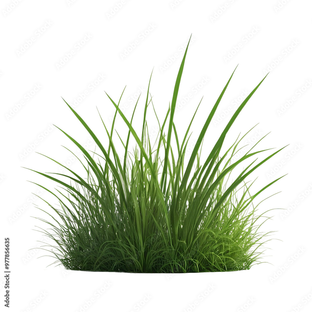 Obraz premium Grass PNG isolated on Transparent background