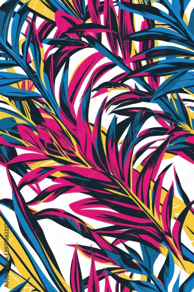 Seamless Nature Texture in Psychedelic Colors – Bold and Artistic Pattern for Creative and Unique Design Projects Seamless Nature Texture in Psychedelic Colors – Bold and Artistic Pattern for Creative and Unique Design Projects