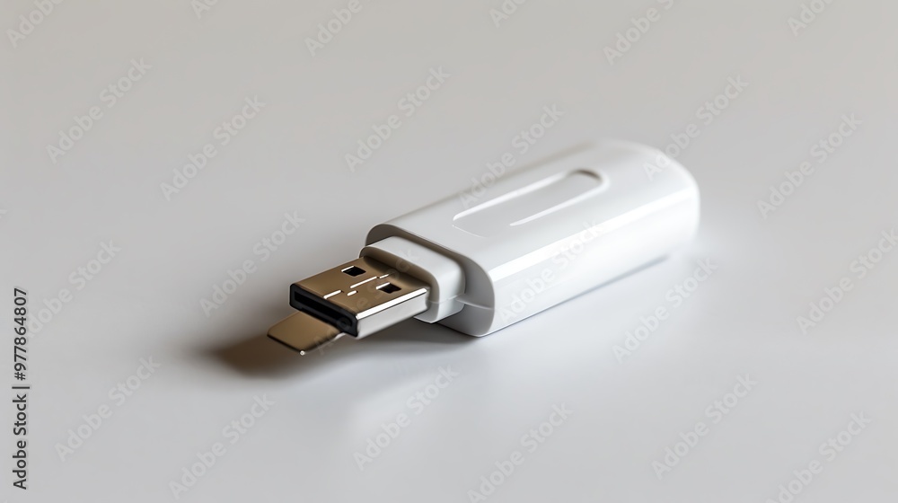 usb flash drive on white background usb flash drive on white background