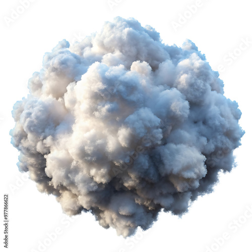 Soft and Fluffy Cloud PNG 