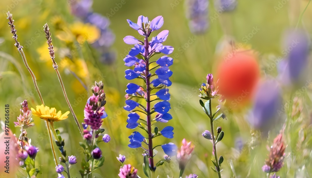 Obraz premium alpine meadow in the mountains
