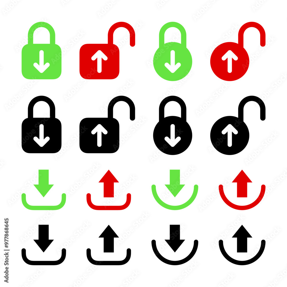 Download icon set. Padlocks download icons Download icon set. Padlocks download icons