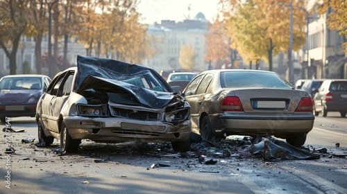 Devastating Car Accident Aftermath Highlighting the Role of Legal Professionals