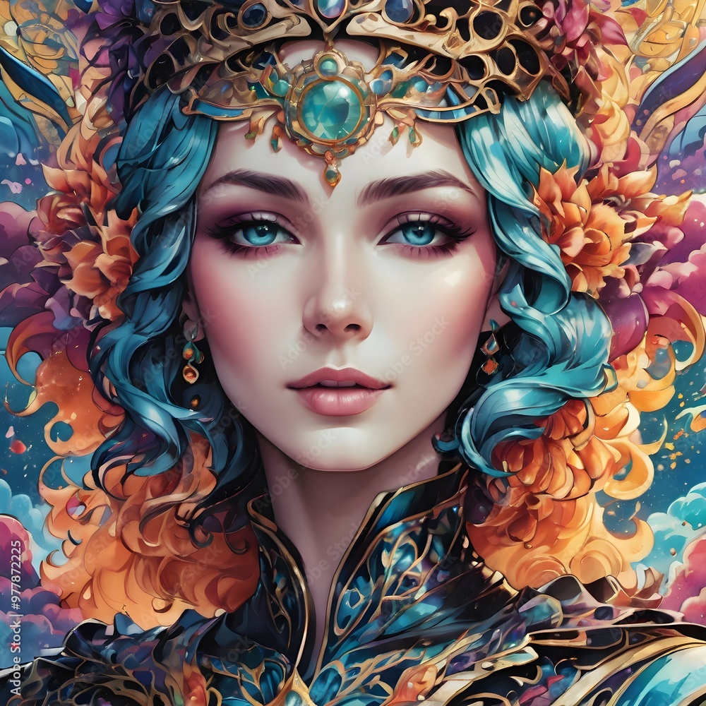 ink drawing of a masterpiece vividly girl picture elegance ink drawing of a masterpiece vividly girl picture elegance