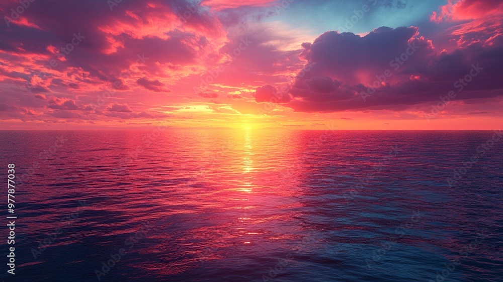 this Abstract sunrise sky and ocean background, with vibrant colors and natural beauty. this Abstract sunrise sky and ocean background, with vibrant colors and natural beauty.