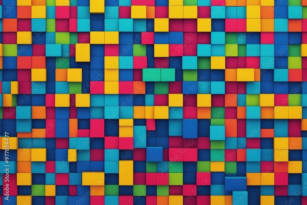 geometric square abstract colorful texture, and background geometric square abstract colorful texture, and background