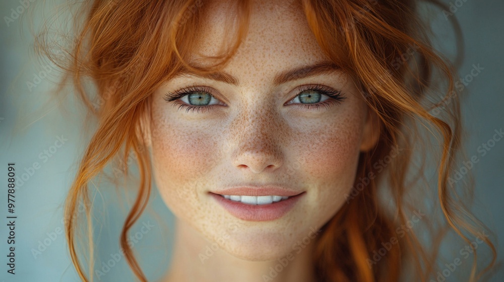 this Portrait of a beautiful redhead girl smiling and looking directly at the camera. this Portrait of a beautiful redhead girl smiling and looking directly at the camera.