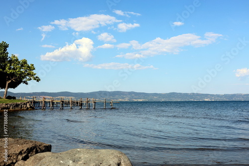 Der Bolsenasee im Latium photo