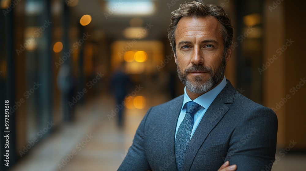a Confident and successful business leader in a professional setting, exuding authority and achievement. a Confident and successful business leader in a professional setting, exuding authority and achievement.