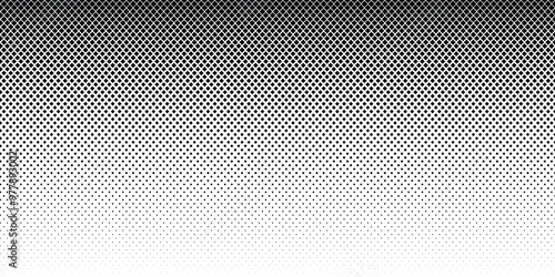 Seamless halftone gradient background. Dimond shape design print pattern. Vector Illustration.