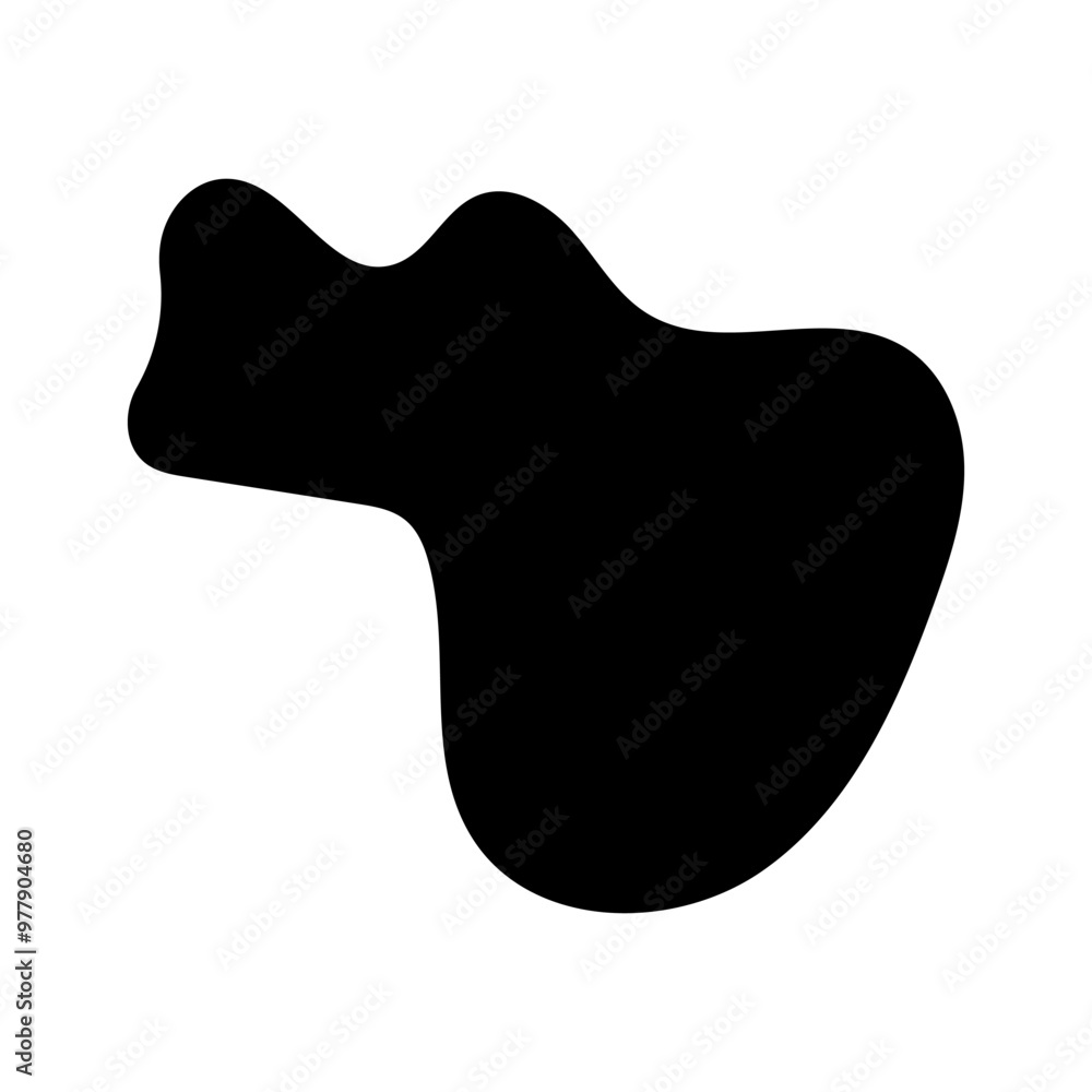 abstract blobs black for background abstract blobs black for background