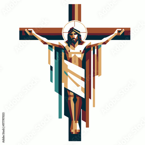 Illustration Jesus Christ on the Cross