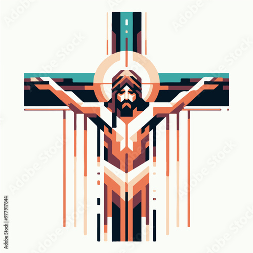 Illustration Jesus Christ on the Cross
