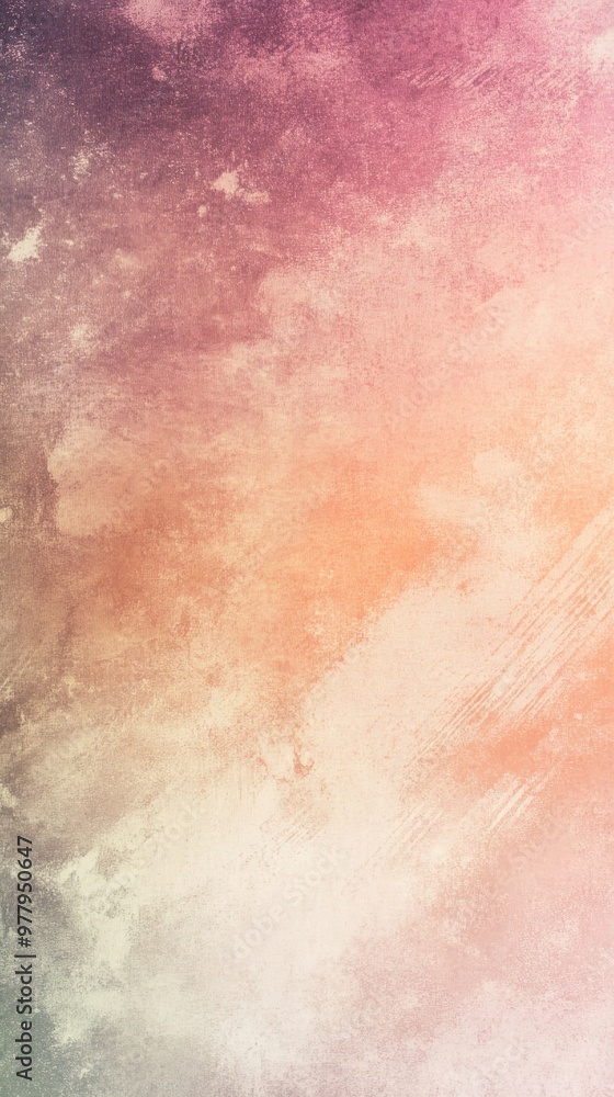 Fototapeta premium A gentle watercolor backdrop in pastel colors creates an artistic atmosphere for designs
