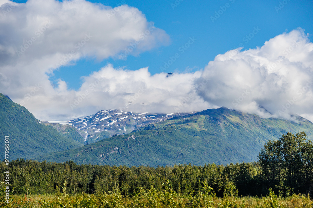 Fototapeta premium Thompson Pass near Valdez, Alaska