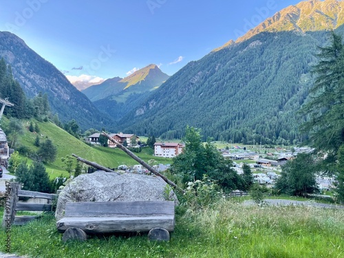 Blick in das Tal von Rio di Pusteria